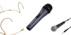 Microfoons op jouw evenement: handheld, headset of kabel microfoon?