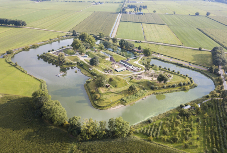 Geofort van bovenaf