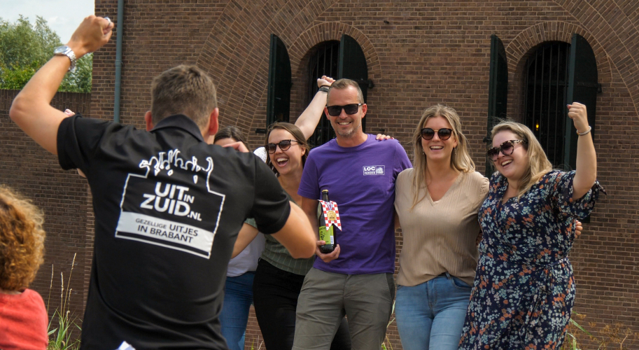 Teamuitje Uit in Zuid prijsuitreiking