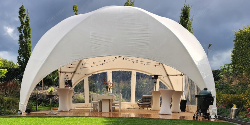 Dome tent event tuin