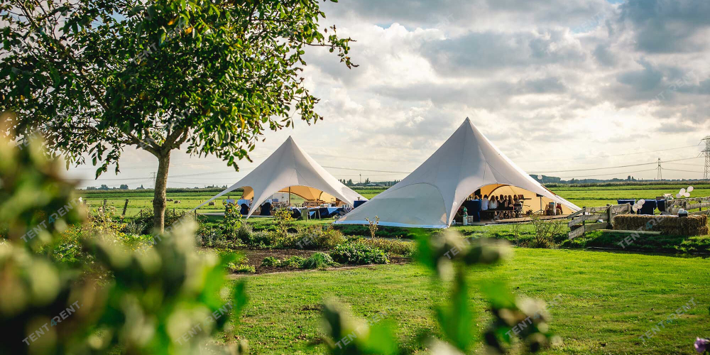 Starshade tent event bruiloft
