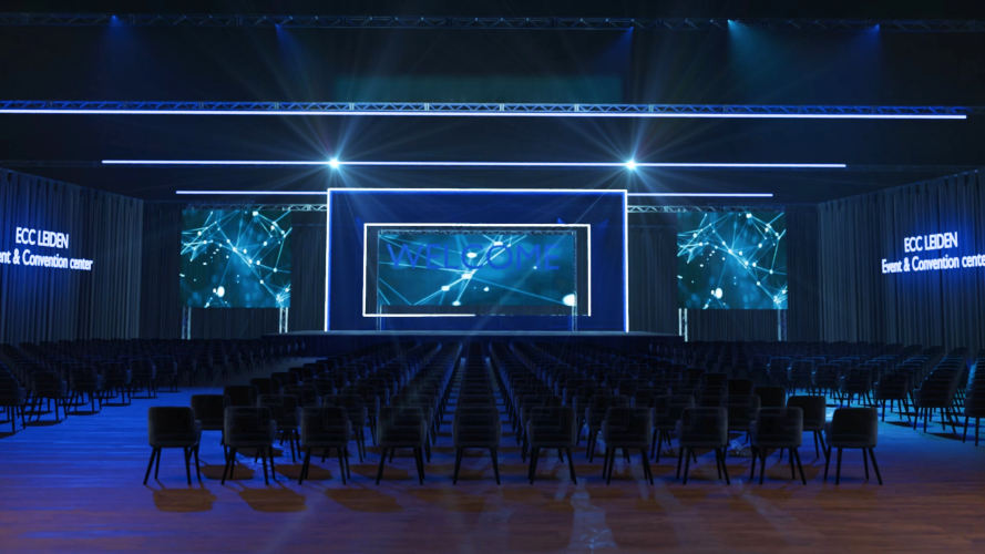 The Hall van ECC Leiden is geschikt voor bedrijfsfeesten, evenementen en congressen tot 1000 personen met eigen parkeerterrein pal voor de deur.