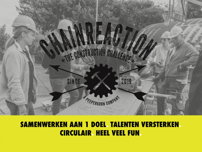 Chainreaction samenwerken aan één doel