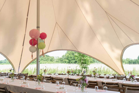 Starshade event bruiloft binnen