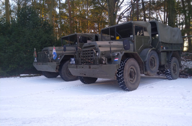 Legervoertuigen in de winter