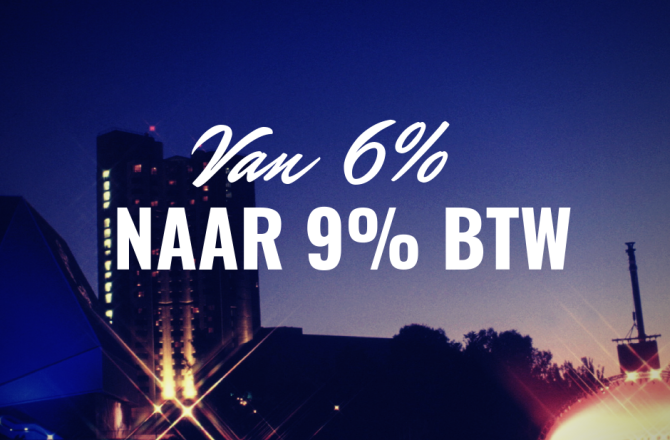 btw verhoging evenementen