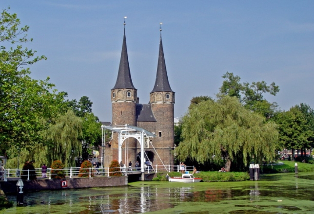 Delft stadsaanzicht
