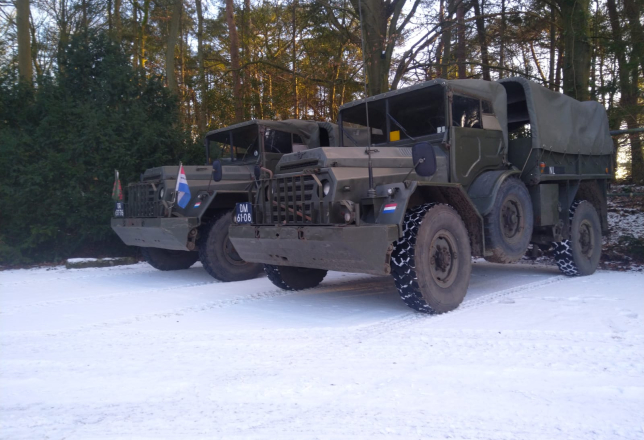 Legervoertuigen in de winter